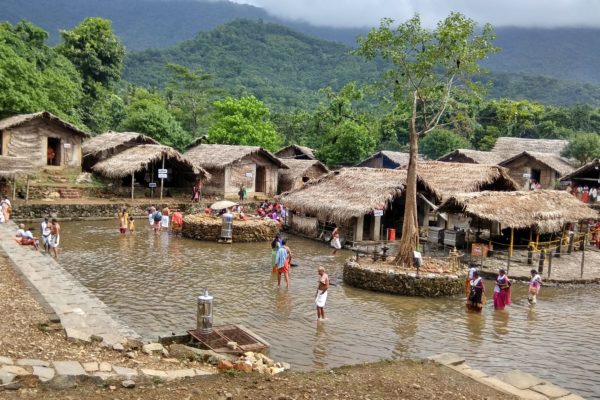 Huts near Kottiyoor Temple