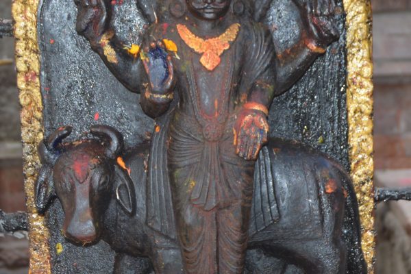 The Shani Beej Mantra is dedicated to Shani devto him